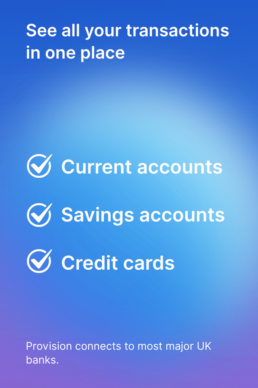 Know your finances